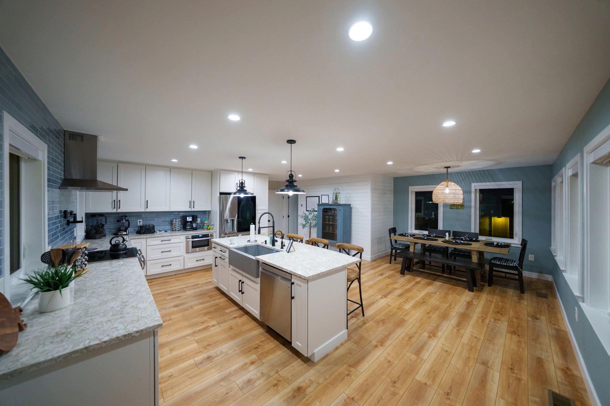 Modern home kitchen interior representing smart home inventory